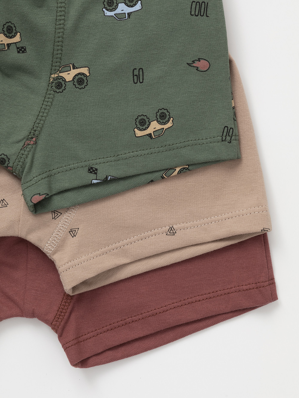 Трусы для мальчика, артикул: МП 1912-3уп, цвет: коричневый, фото 3
