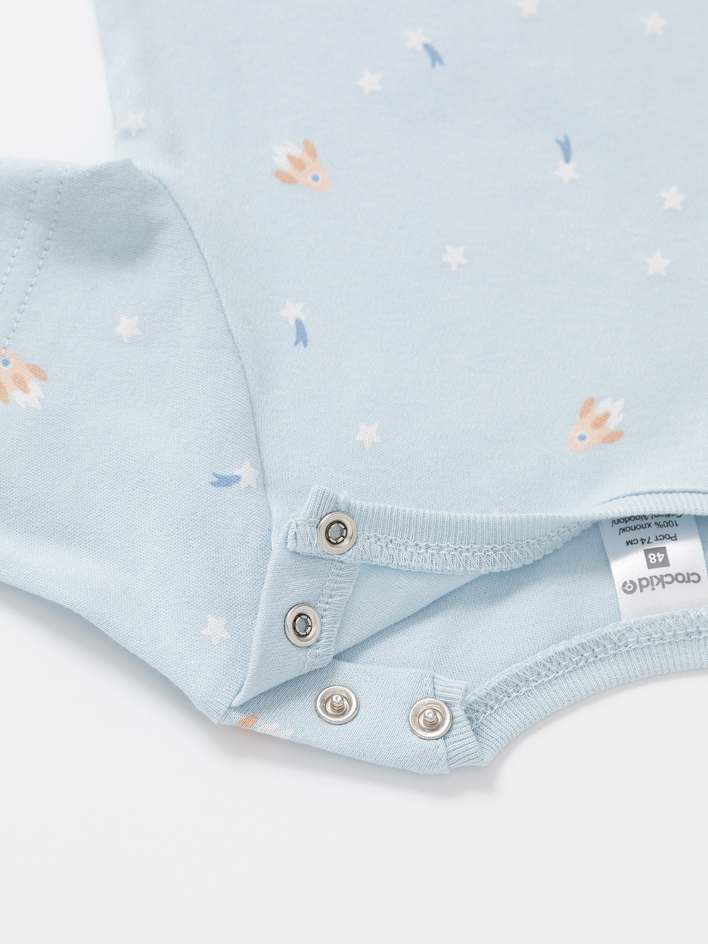 Футболка для новорожденных, артикул: К 301156-2уп, цвет: голубой, фото 3