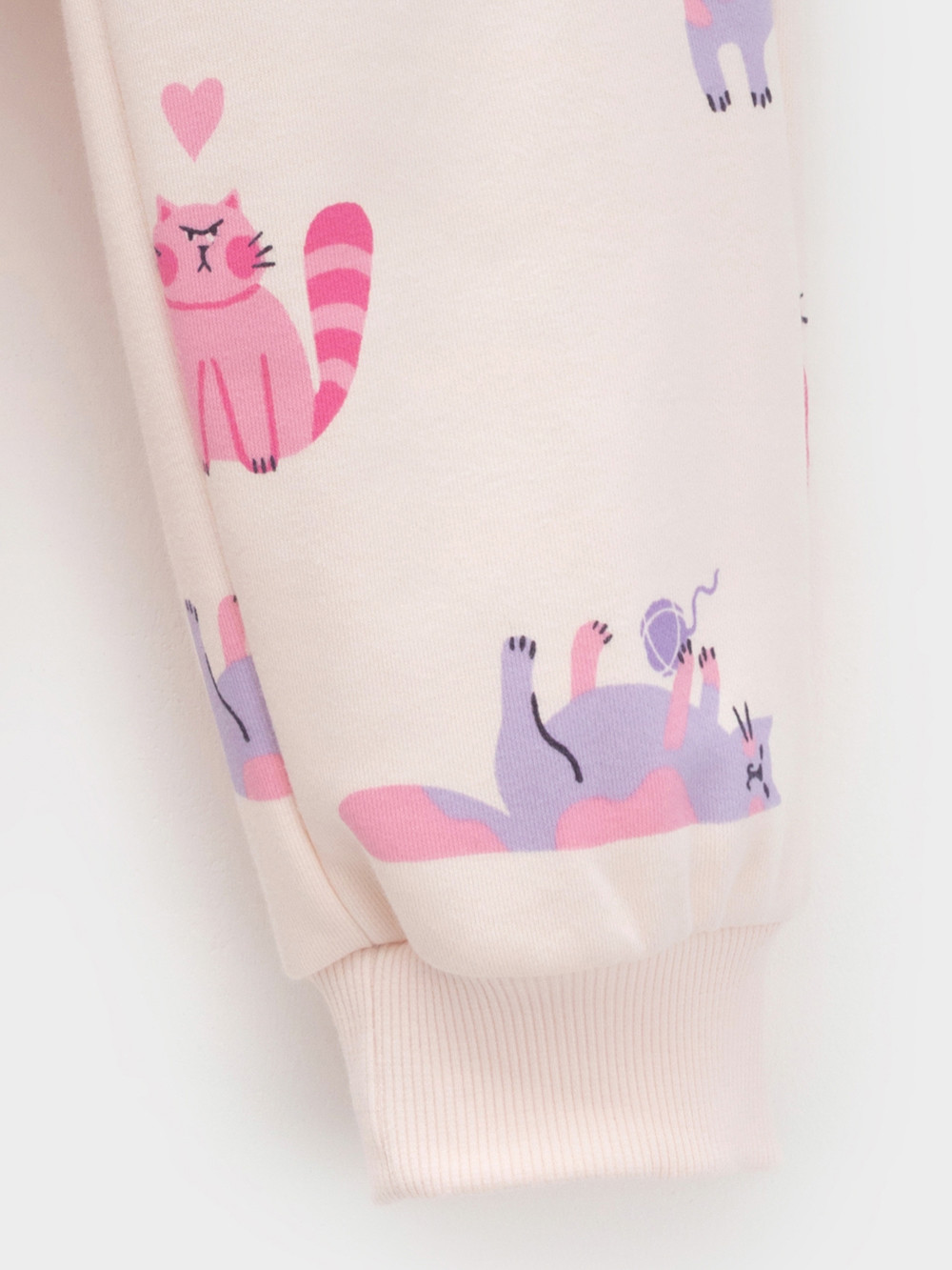 Брюки для девочки, артикул: КР 400902, цвет: сахар, фото 3