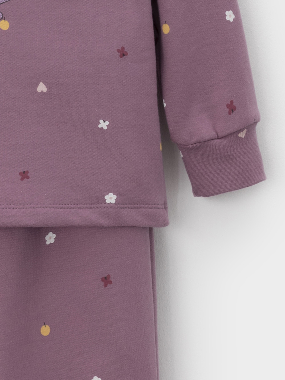 Пижама для девочки, артикул: К 1581, цвет: фиолетовый, фото 3