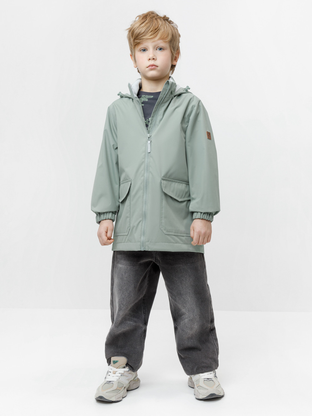 Куртки для мальчика, артикул: ВК 30164/1 УЗГ, цвет: зеленый, фото 3
