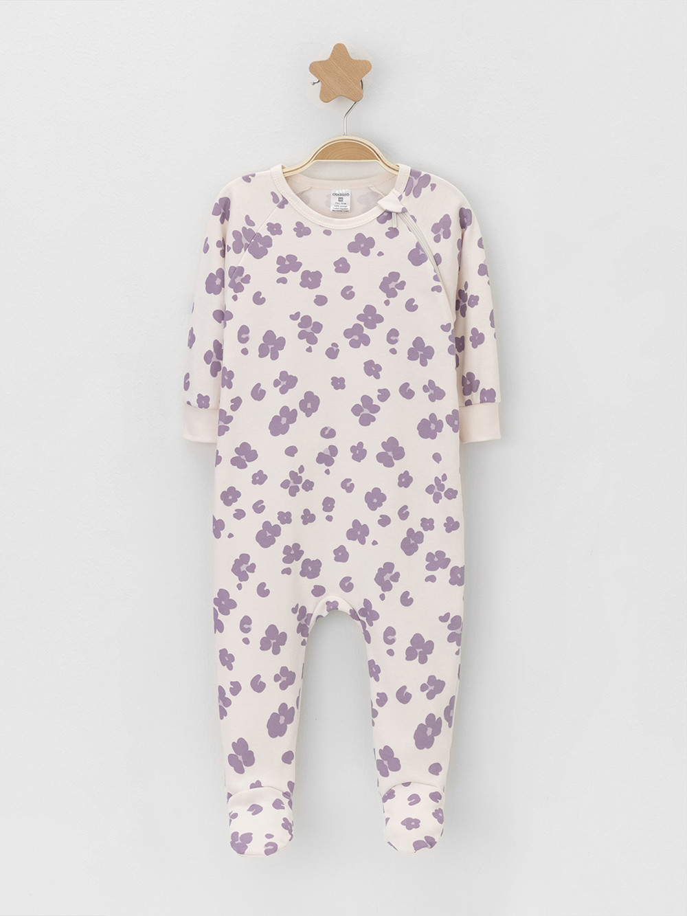 Комбинезон для новорожденных, артикул: К 6444-2уп, цвет: фиолетовый, фото 3