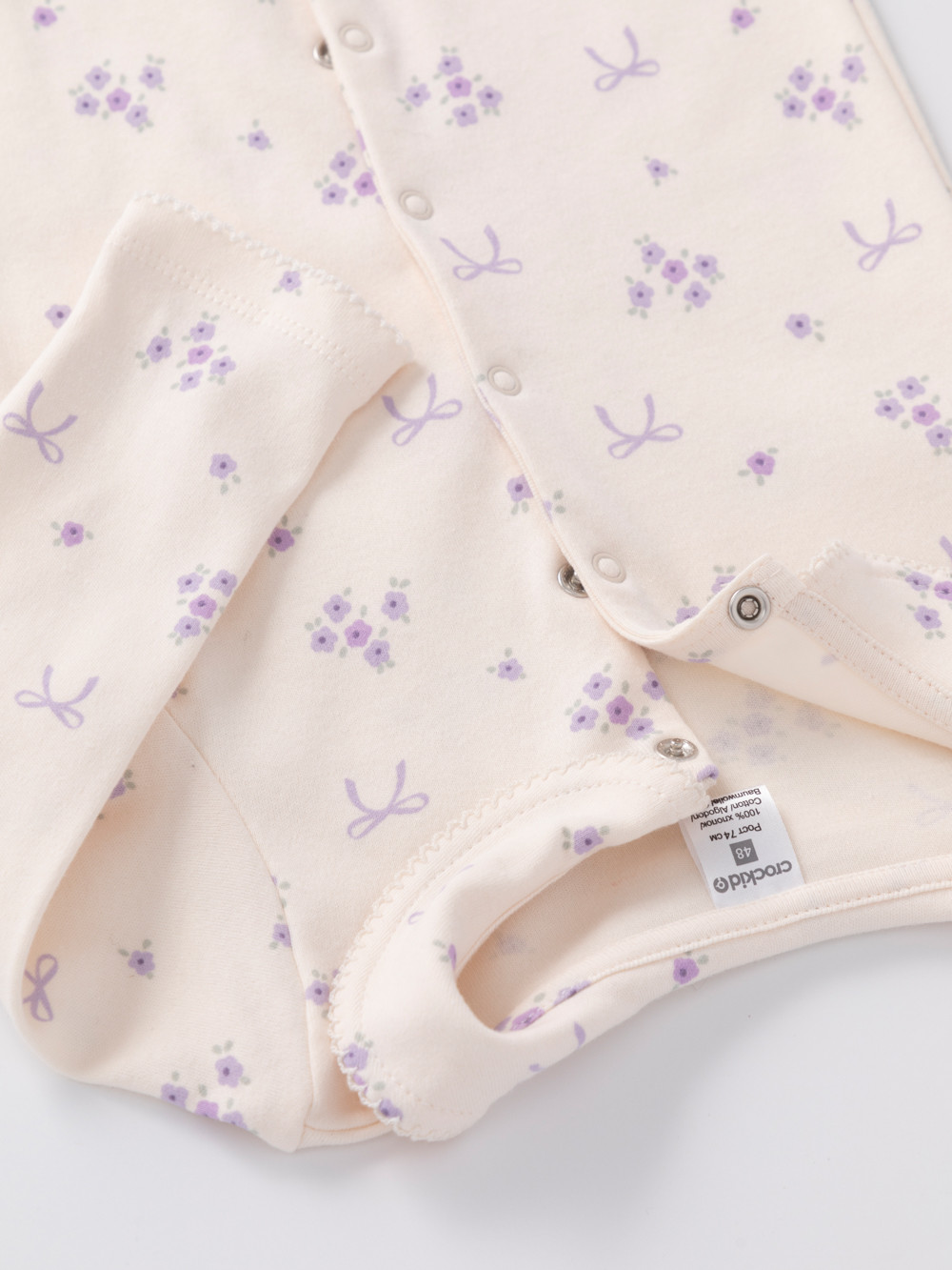 Комбинезон для новорожденных, артикул: К 6538-2уп, цвет: фиолетовый, фото 3