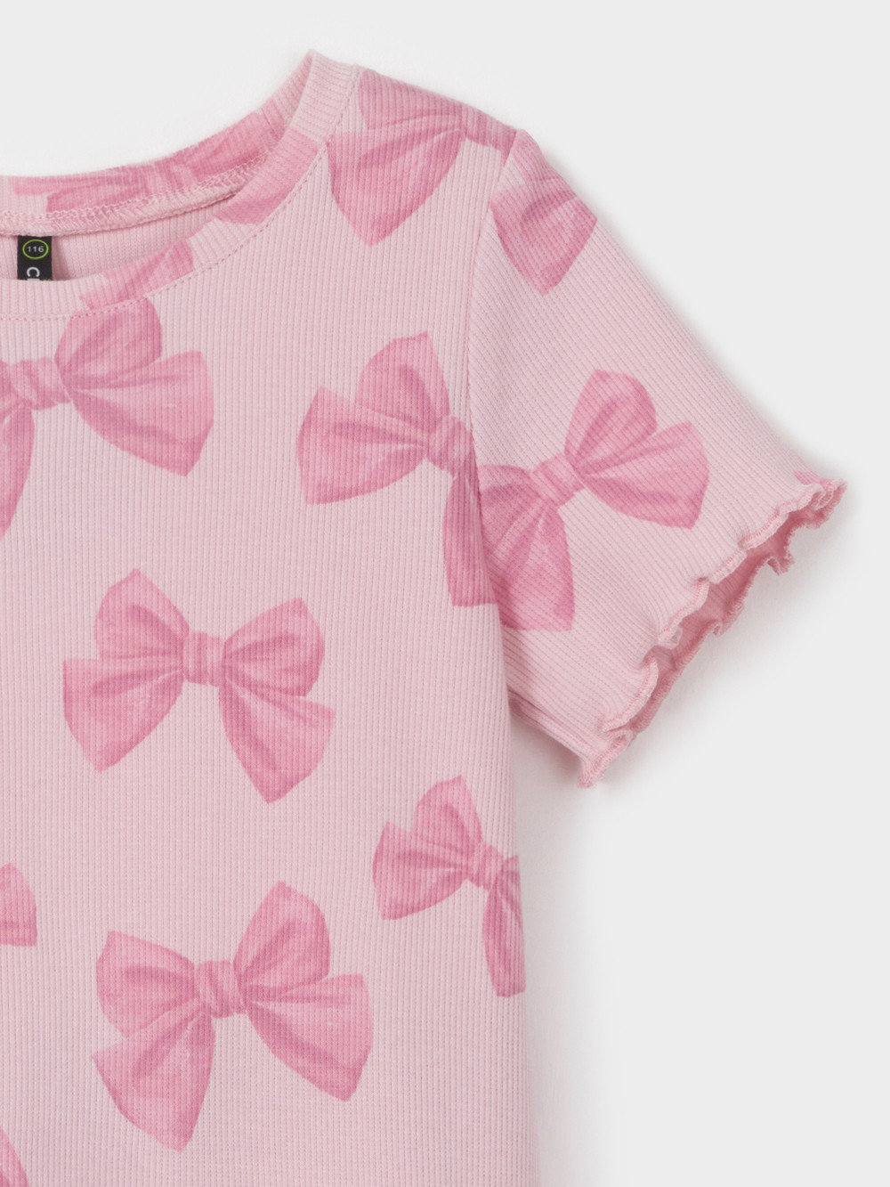 Футболка для девочки, артикул: КР 301996, цвет: светло-розовый, фото 3