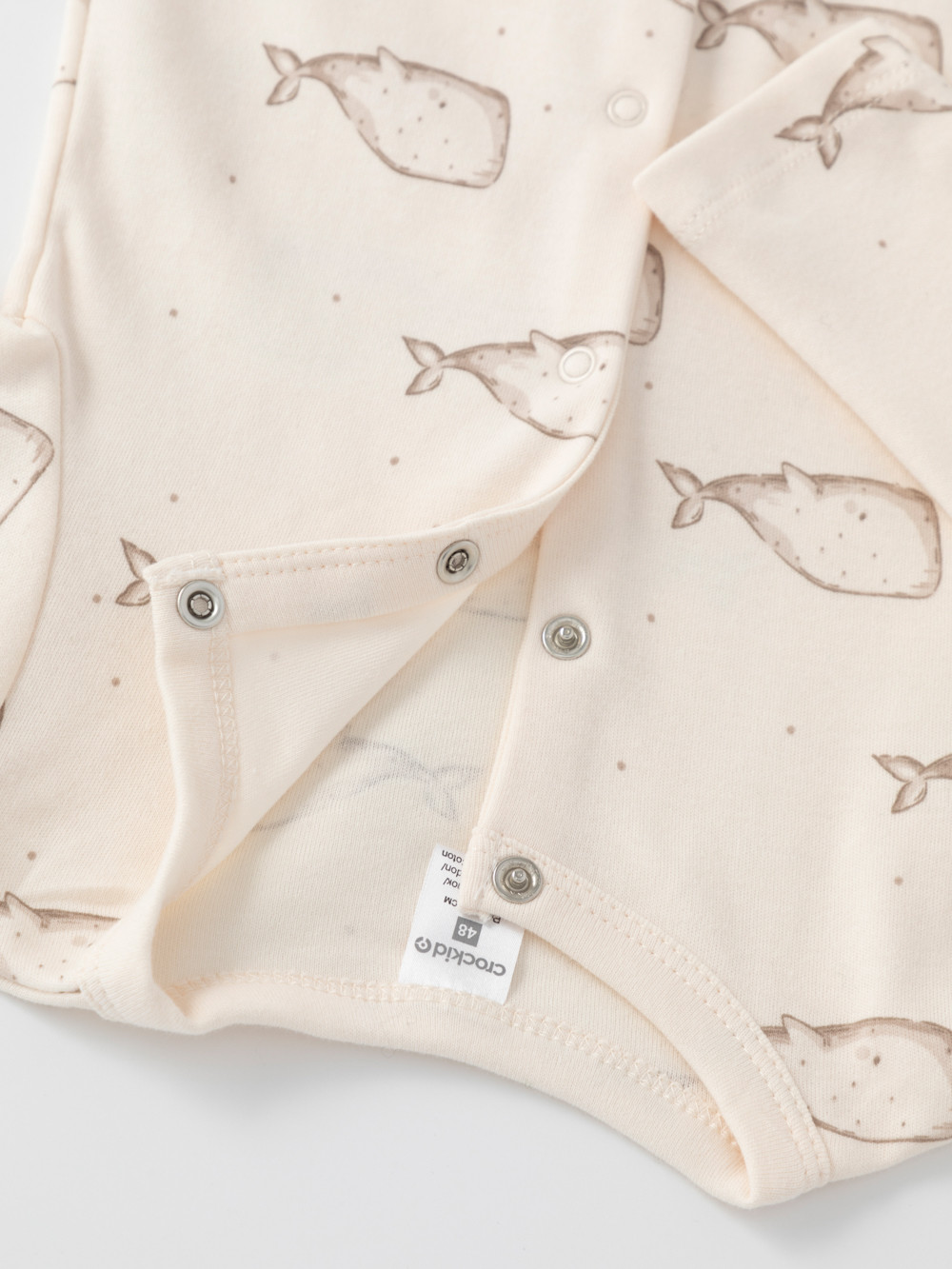 Комбинезон для новорожденных, артикул: К 6541-2уп, цвет: светло-бежевый, фото 3