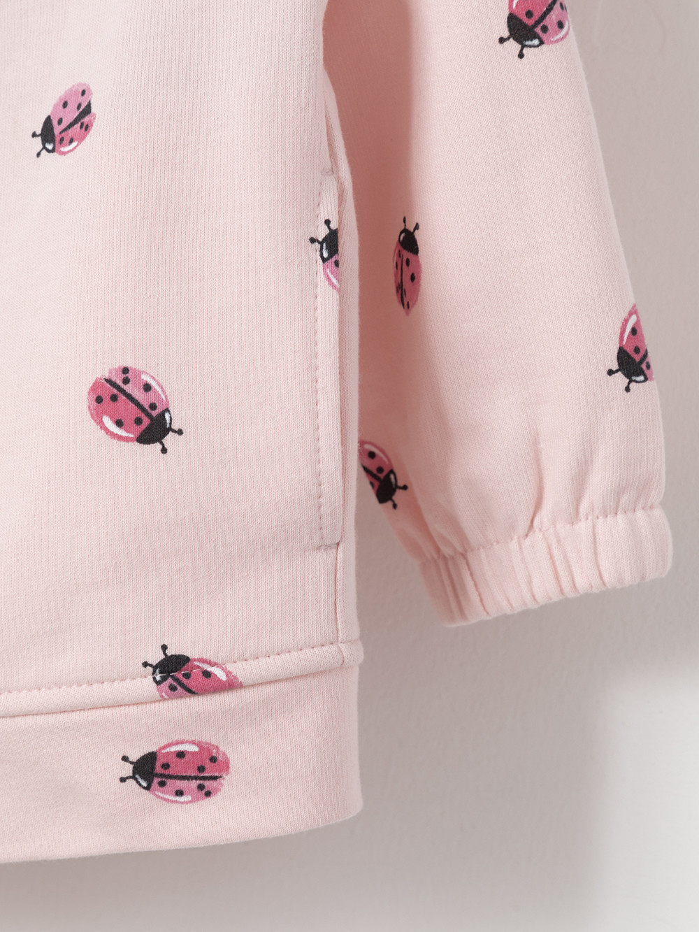 Толстовка для девочки, артикул: КР 302432, цвет: светло-розовый, фото 3