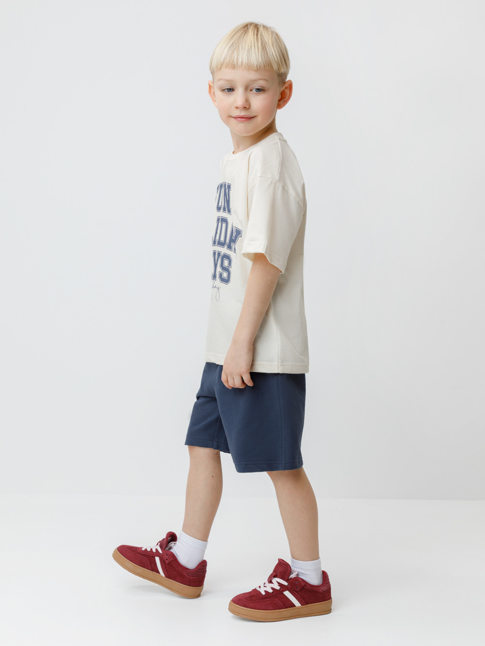 Футболка для мальчика, артикул: КР 303045, цвет: сахар, фото 3