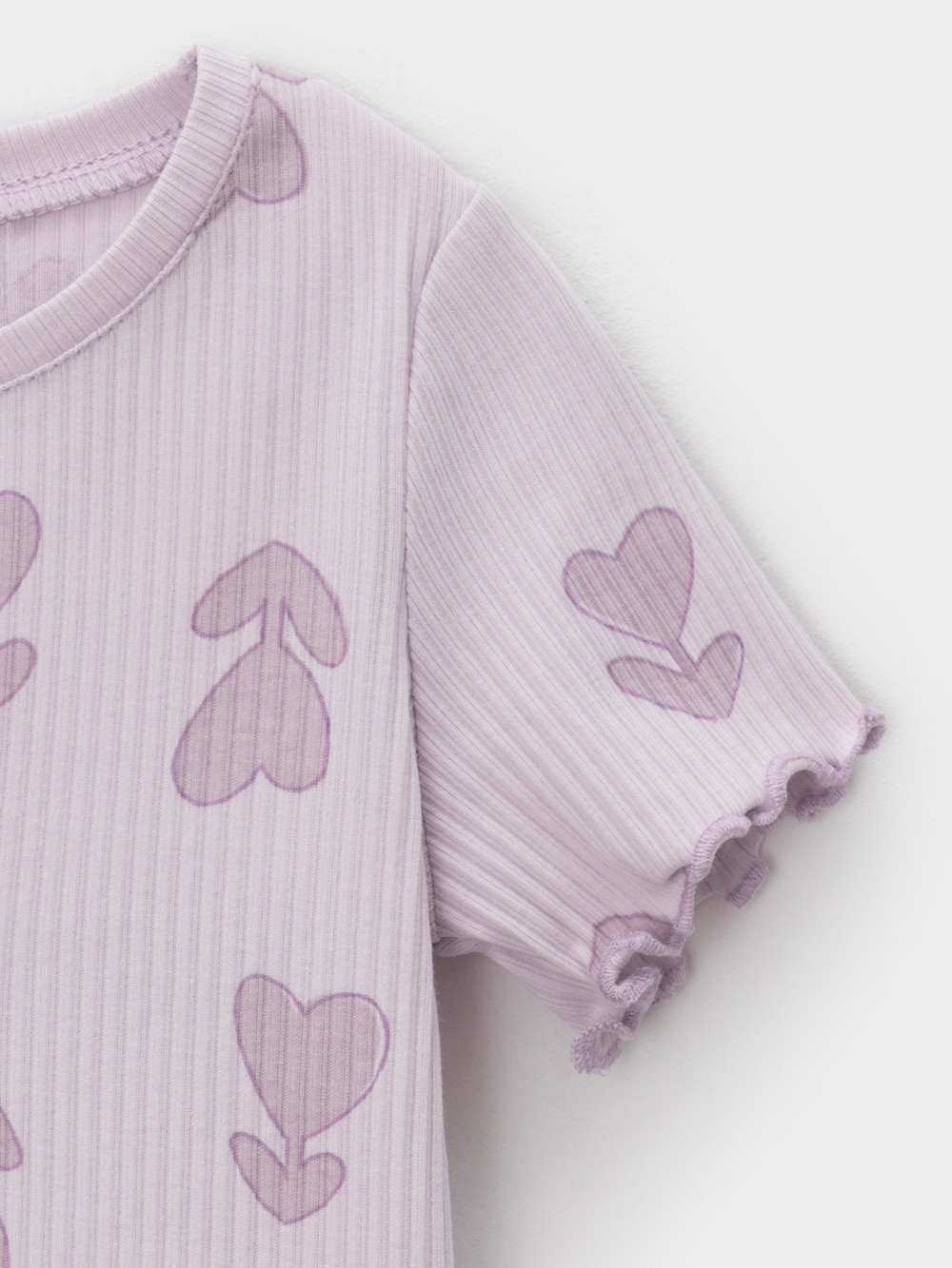 Футболка для девочки, артикул: КР 302814-1, цвет: фиолетовый, фото 3