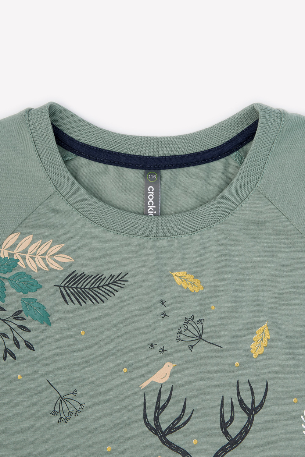 Футболка для девочки, артикул: КР 301478, цвет: зеленый, фото 3