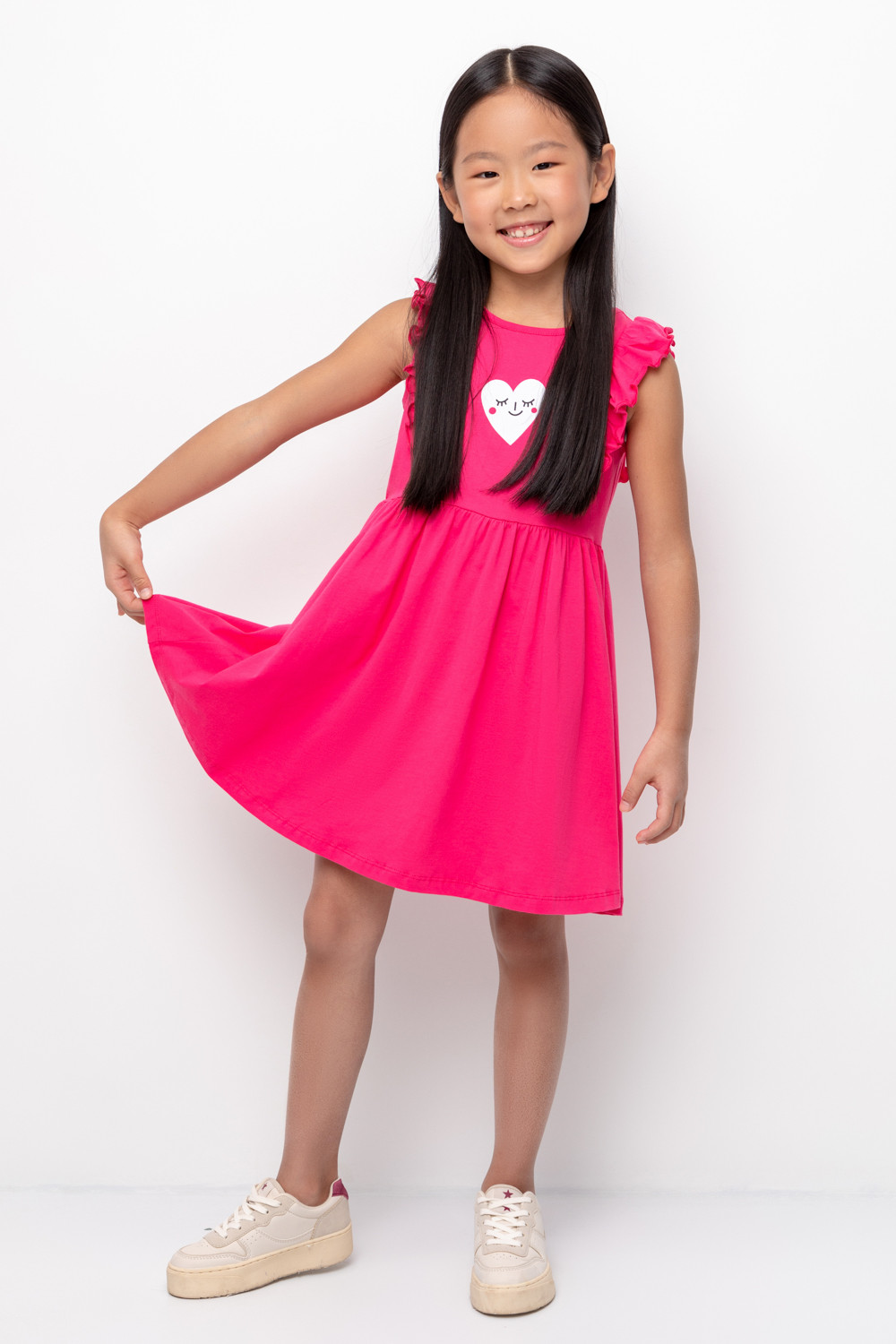 Платье для девочки, артикул: К 5753, цвет: розовый, фото 3