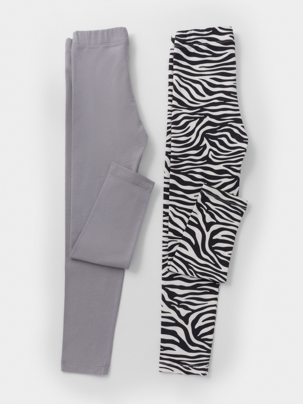 Лосины для девочки, артикул: МП 4074-2уп, цвет: серый, фото 3