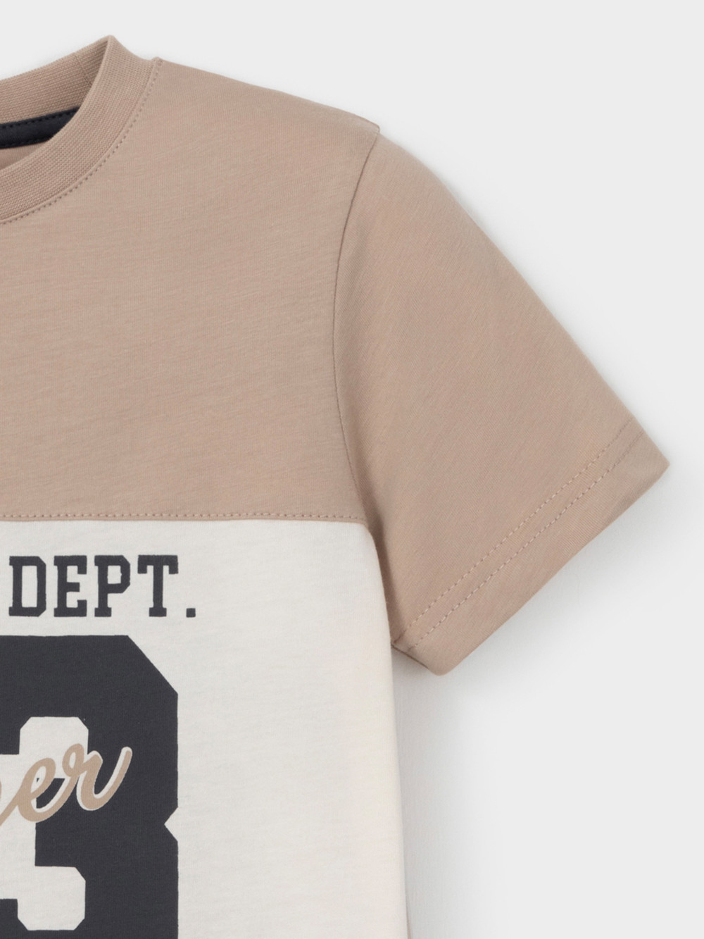 Футболка для мальчика, артикул: КР 302984, цвет: бежевый, фото 3