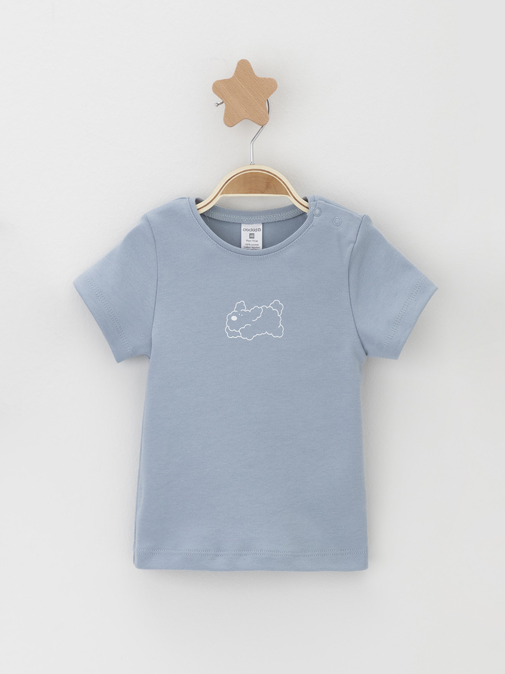 Футболка для новорожденных, артикул: К 301156-2уп, цвет: голубой, фото 3