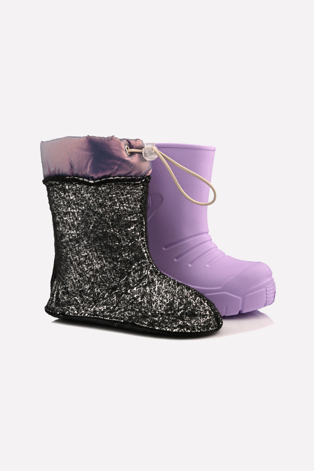 Сапоги, сноубутсы, артикул: 611132407, цвет: фиолетовый, фото 3