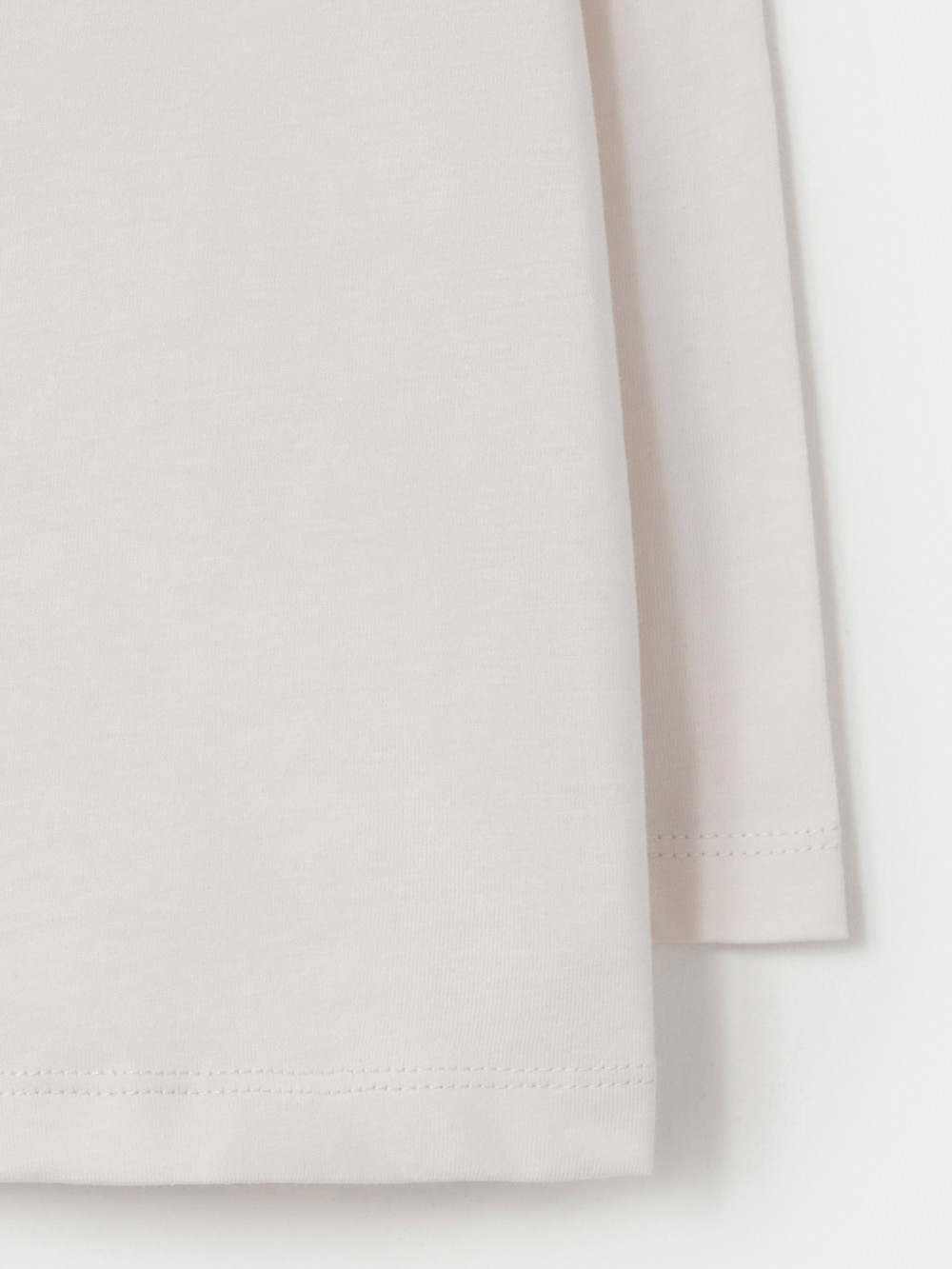 Лонгсливы для девочки, артикул: МП 303066, цвет: бежевый, фото 3