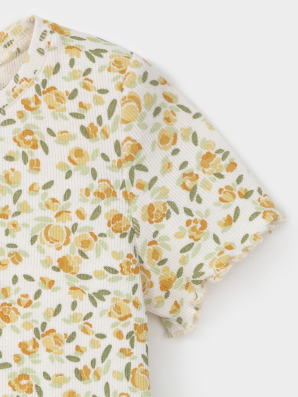 Футболка для девочки, артикул: КР 301996, цвет: сахар, фото 3