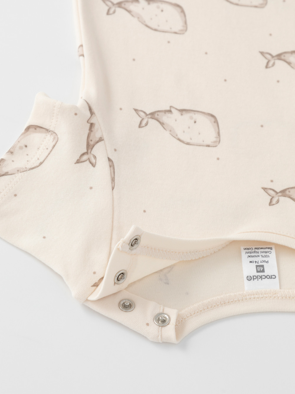 Футболка для новорожденных, артикул: К 301156-2уп, цвет: светло-бежевый, фото 3