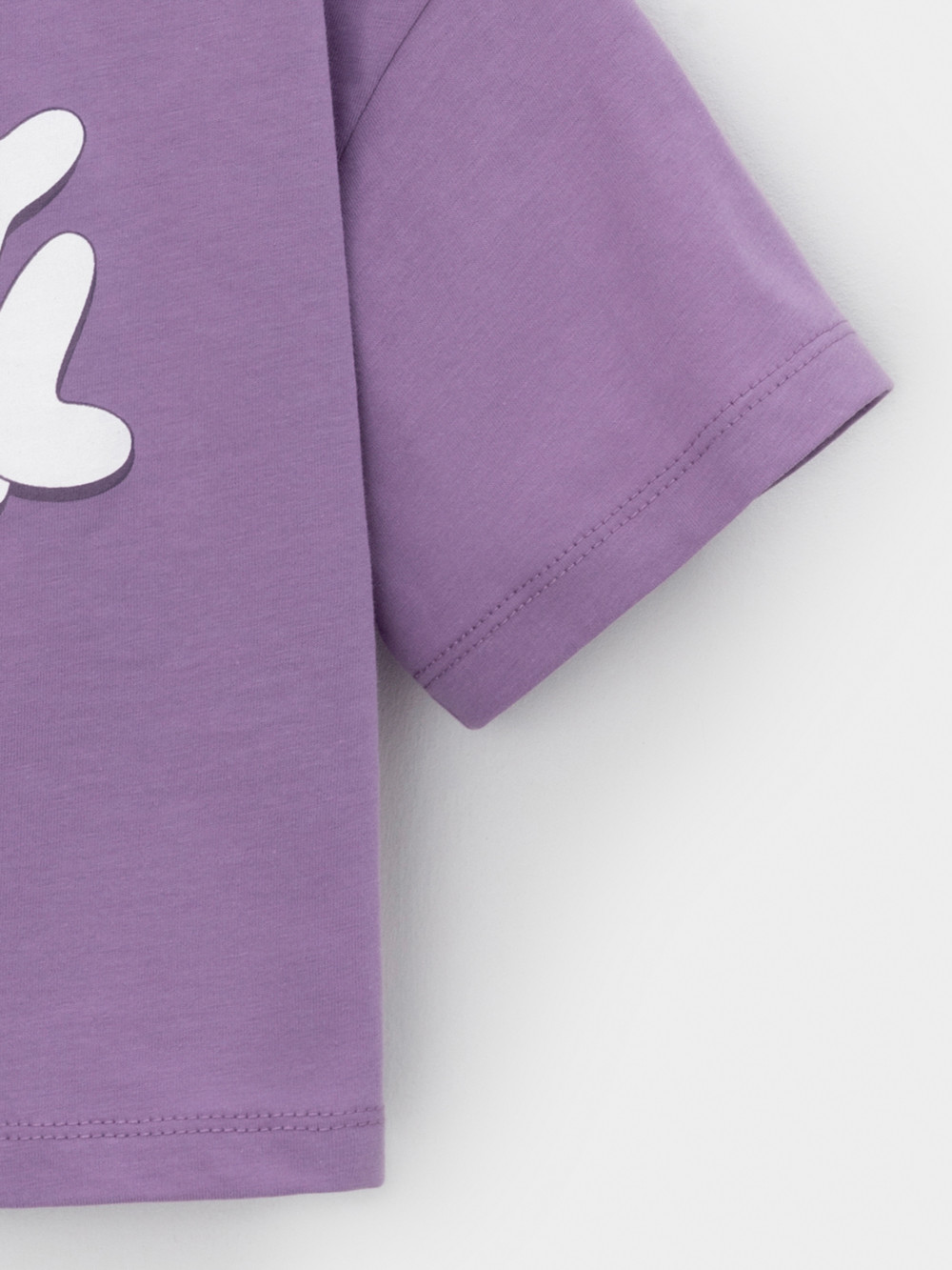 Футболка для девочки, артикул: КР 302936-1, цвет: фиолетовый, фото 3