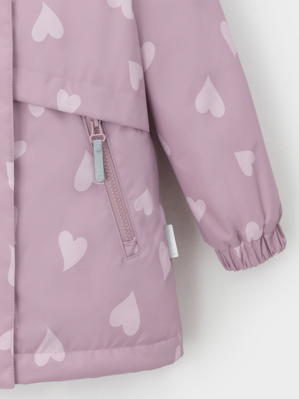 Куртка для девочки, артикул: ВК 32190/н/2 УЗГ, цвет: фиолетовый, фото 3