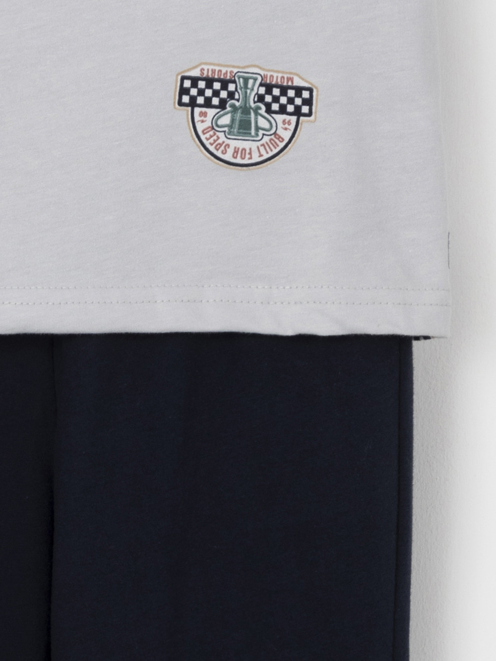 Пижама для мальчика, артикул: К 1646, цвет: светло-серый5, фото 3