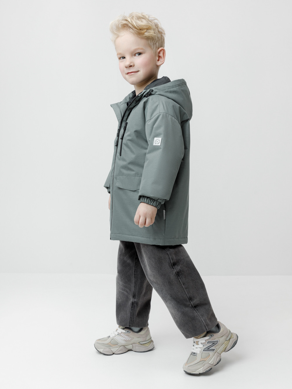 Куртки для мальчика, артикул: ВК 30169/2 ГР (98-128), цвет: зеленый, фото 3