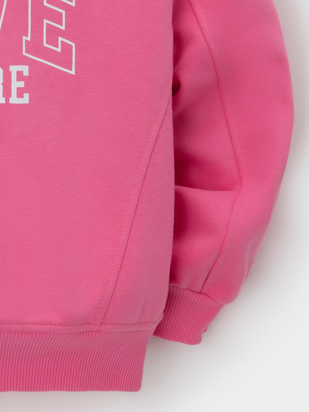 Худи для девочки, артикул: КР 302811, цвет: ярко-розовый, фото 3