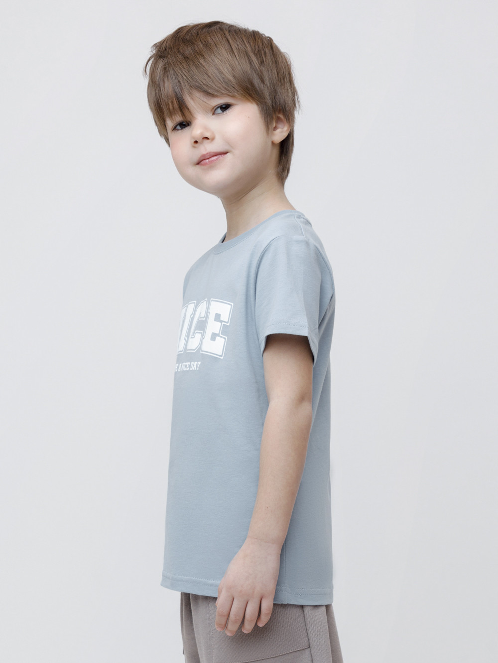 Футболка для мальчика, артикул: К 301914, цвет: синий, фото 3