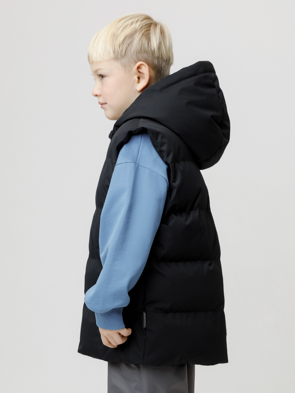 Жилеты для мальчика, артикул: ВК 35022/6 ГР (98-128), цвет: черный, фото 3