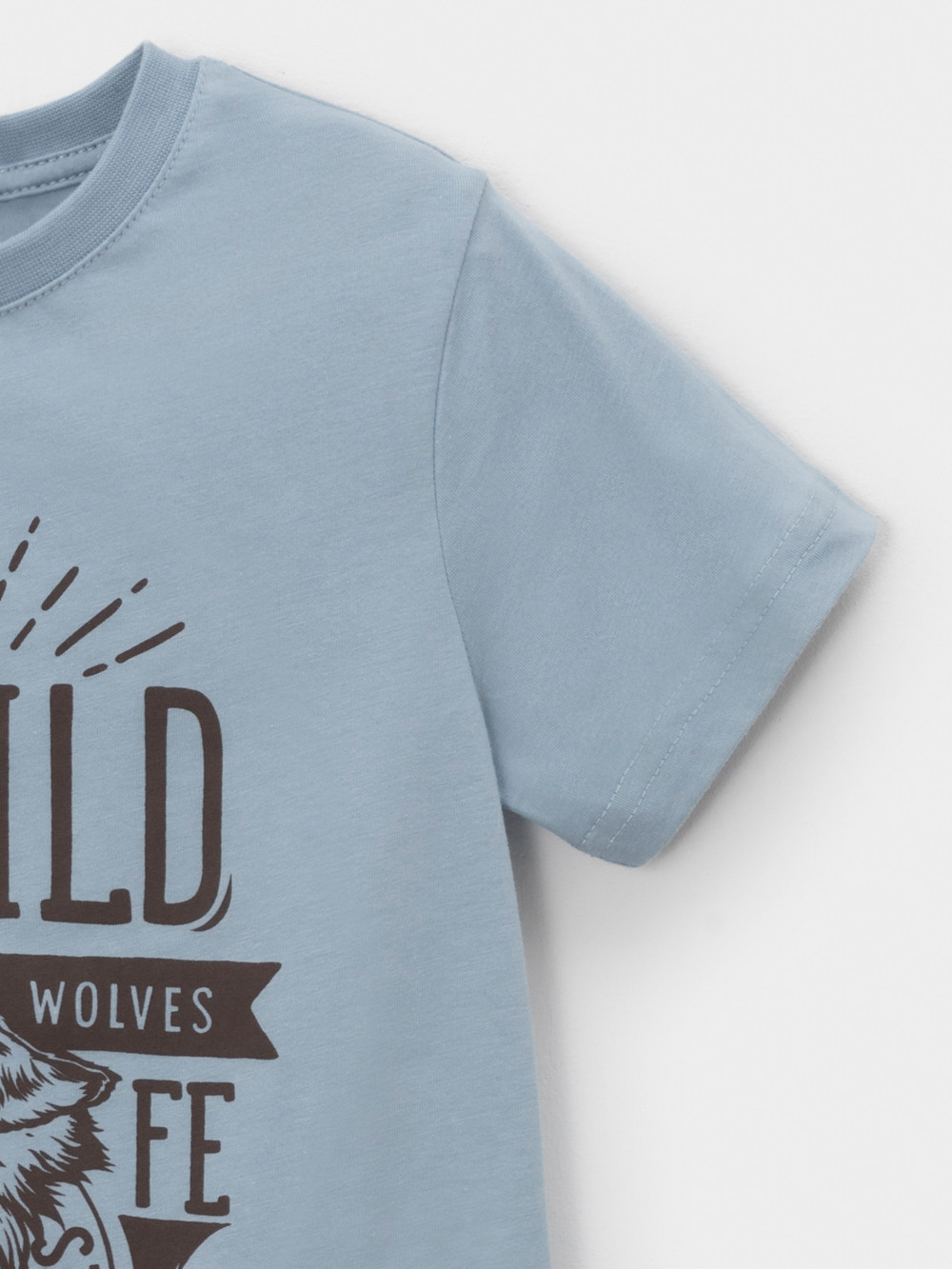 Футболка для мальчика, артикул: К 302440, цвет: синий, фото 3