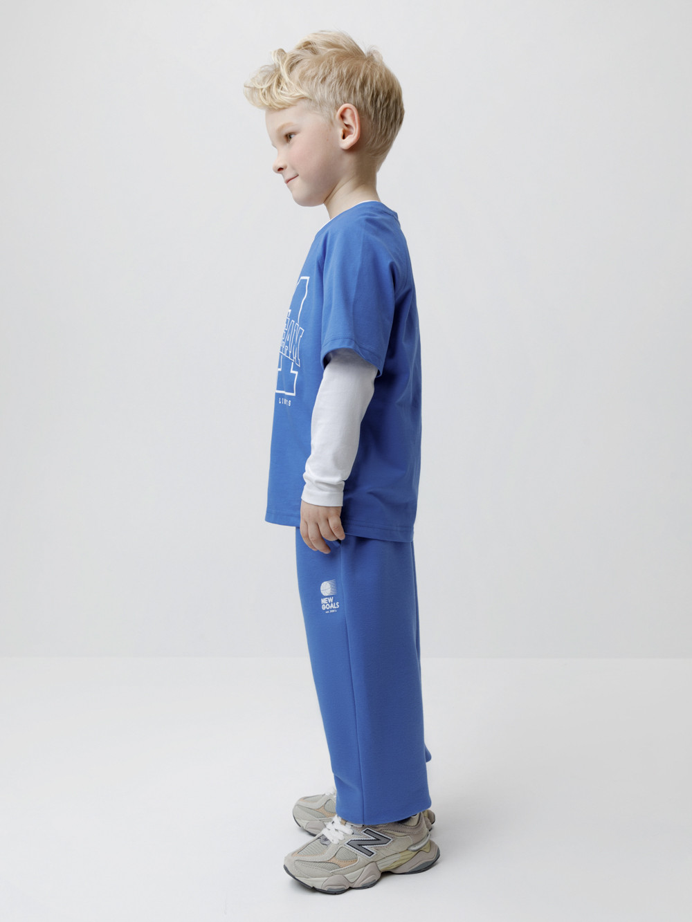 Брюки для мальчика, артикул: КР 400940, цвет: синий, фото 3