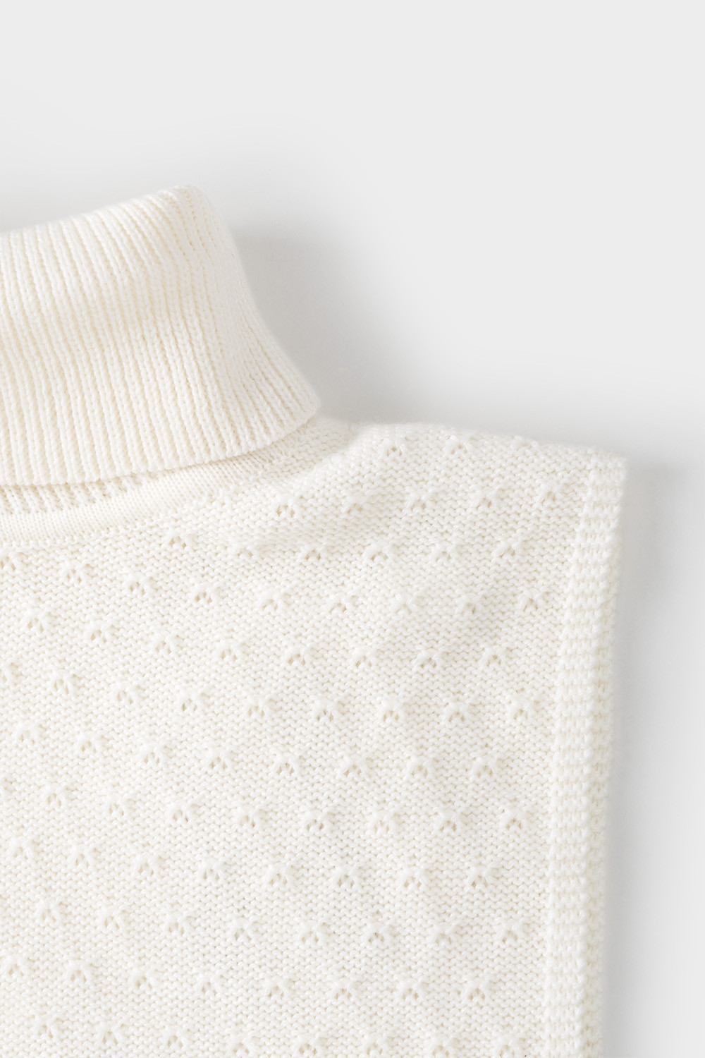 Манишка для девочки, артикул: КВ 28035, цвет: бежевый, фото 3