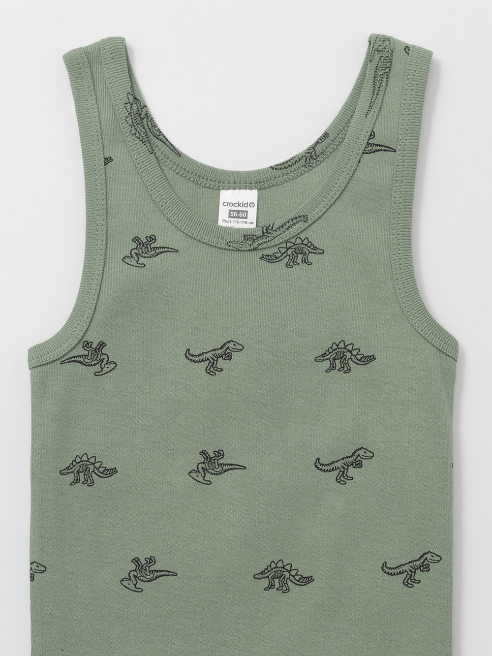 Майки для мальчика, артикул: МП 1182-2уп, цвет: хаки, фото 3