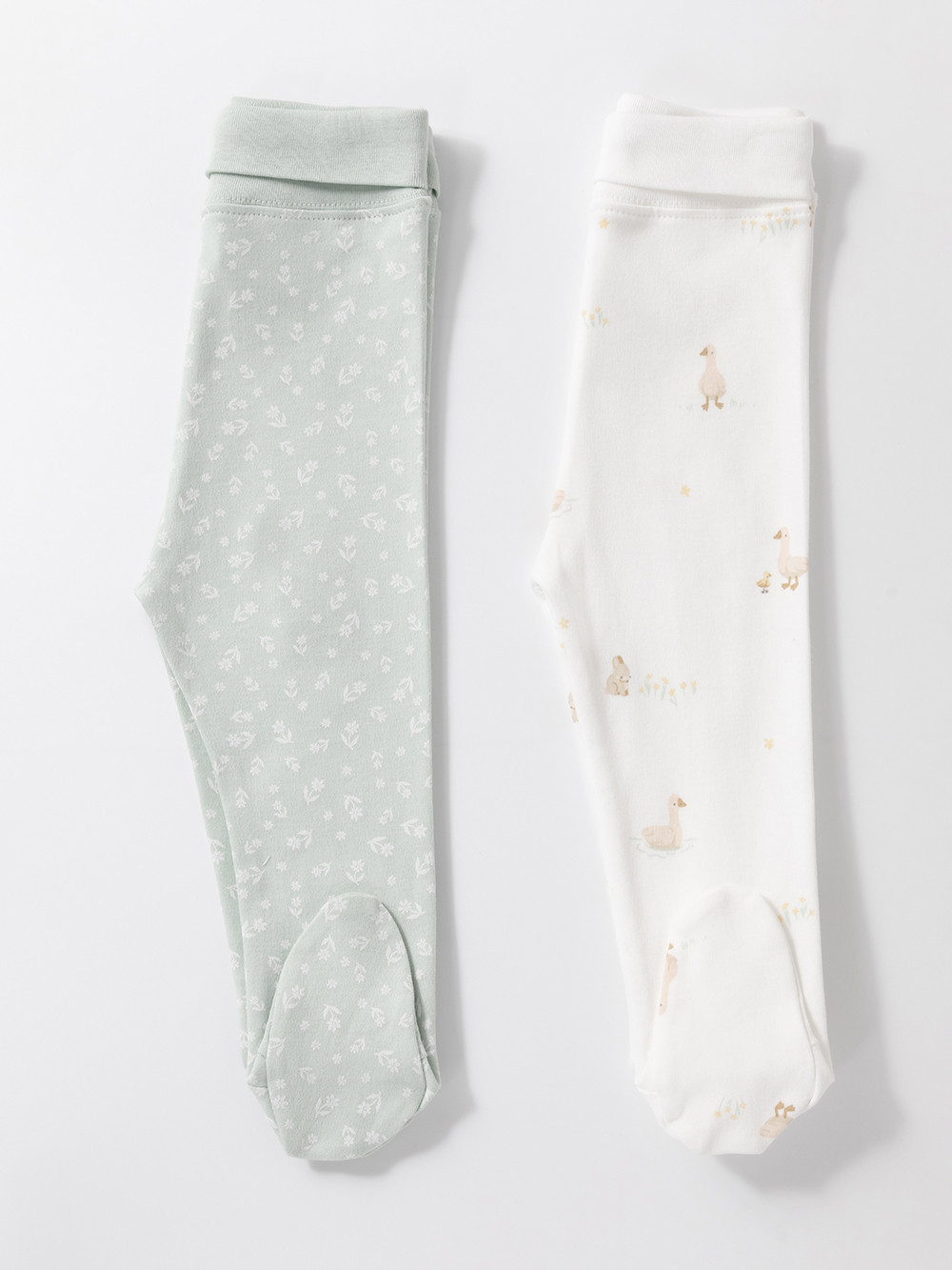 Ползунки для новорожденных, артикул: К 400220-2уп, цвет: зеленый, фото 3