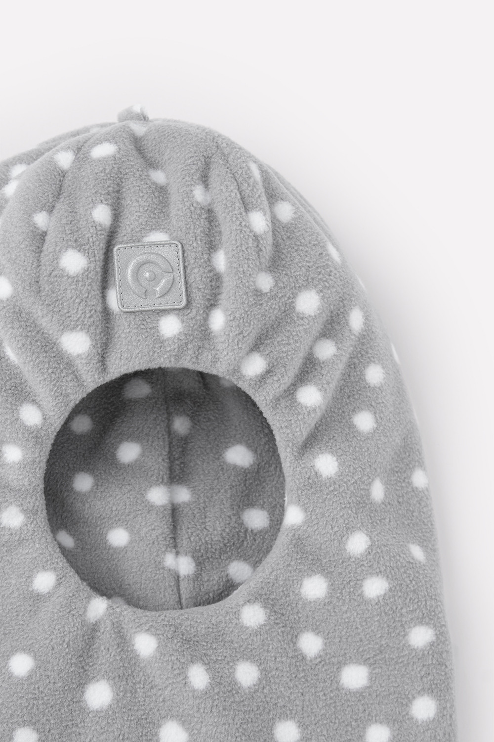 Шапка для девочки, артикул: ФЛ 80005/н/32 ГР, цвет: светло-серый5, фото 3