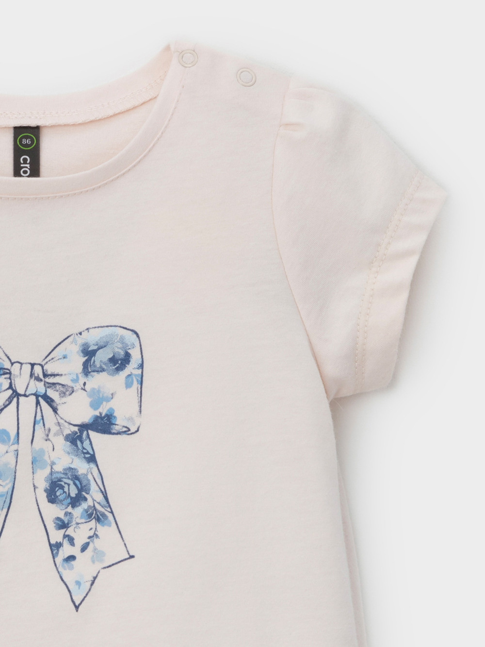 Футболка для девочки, артикул: КР 302454, цвет: сахар, фото 3