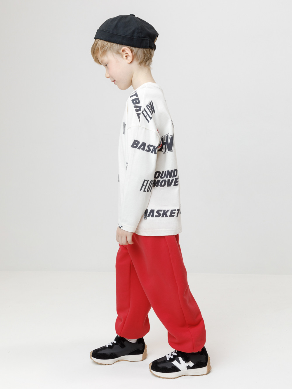 Брюки для мальчика, артикул: КР 400940, цвет: красный, фото 3