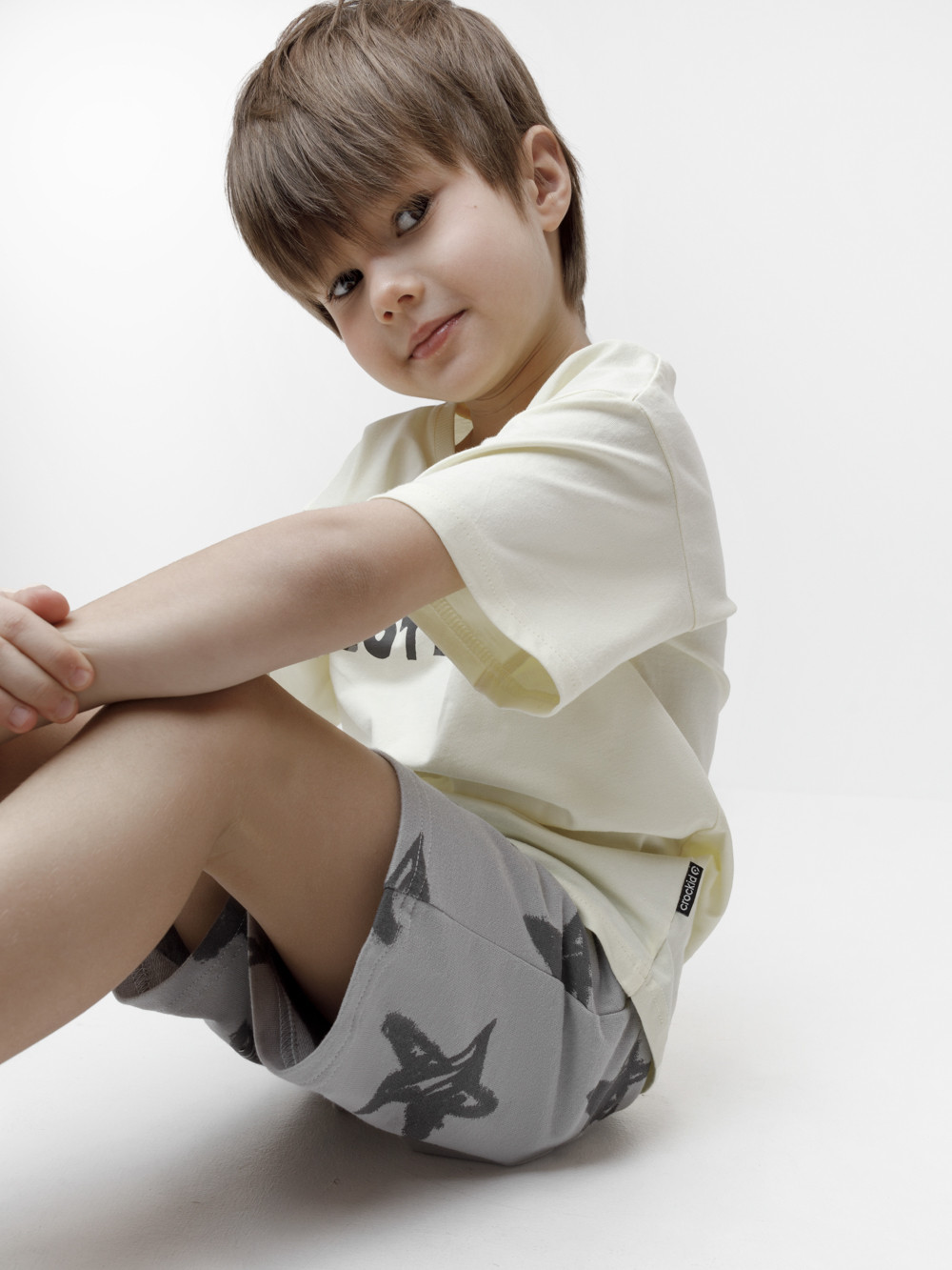 Шорты для мальчика, артикул: КР 400538, цвет: серый, фото 3