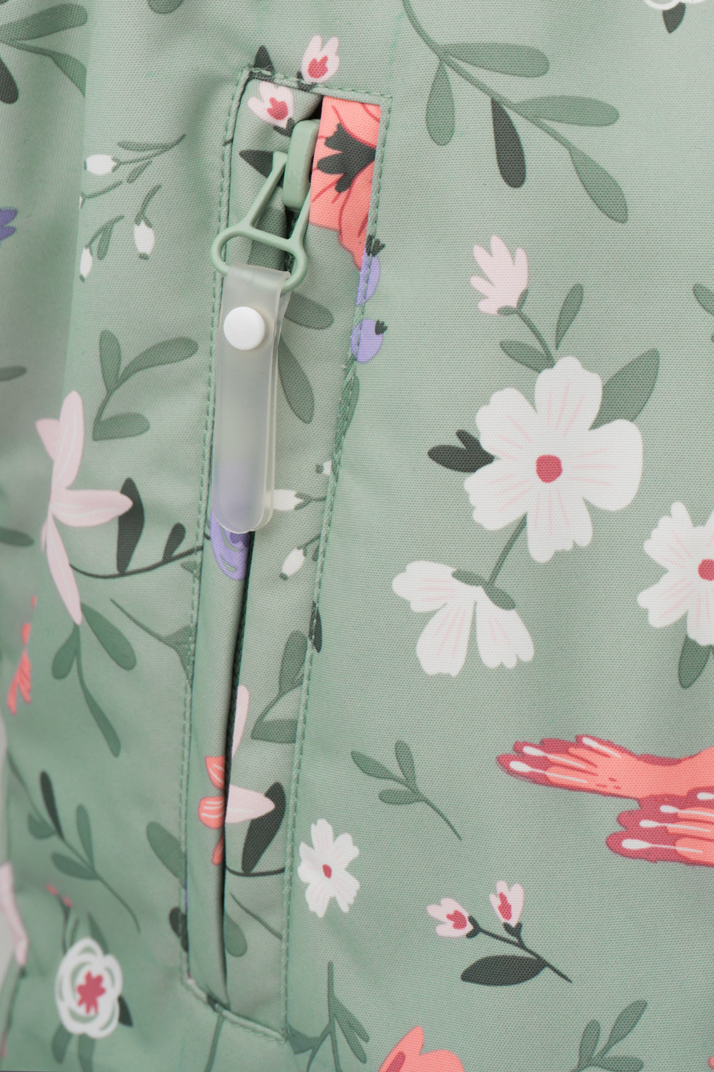 Комбинезоны утепленные для девочки, артикул: ВК 60085/н/1 УЗГ, цвет: зеленый, фото 3