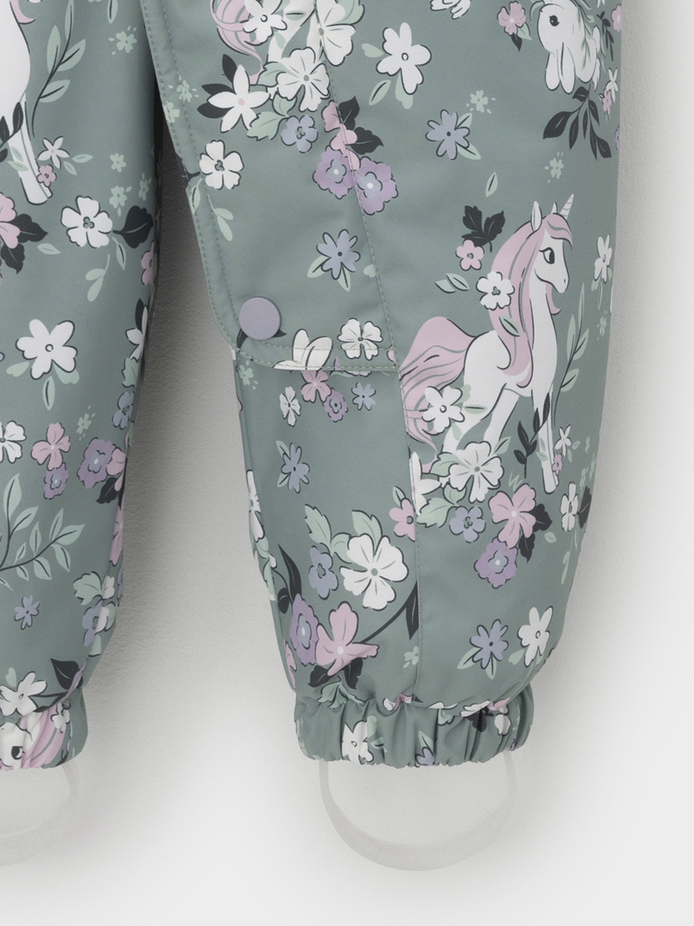 Комбинезоны утепленные для девочки, артикул: ВК 60085/н/72 Ал, цвет: минт, фото 4