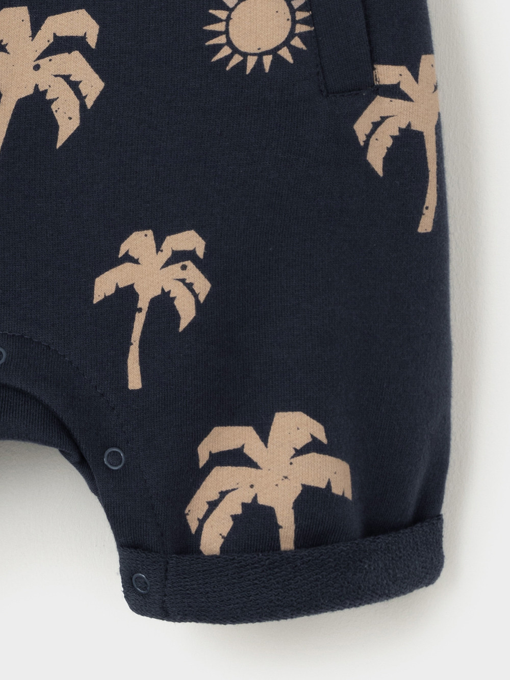 Полукомбинезон для мальчика, артикул: КР 6558, цвет: темно-синий, фото 4