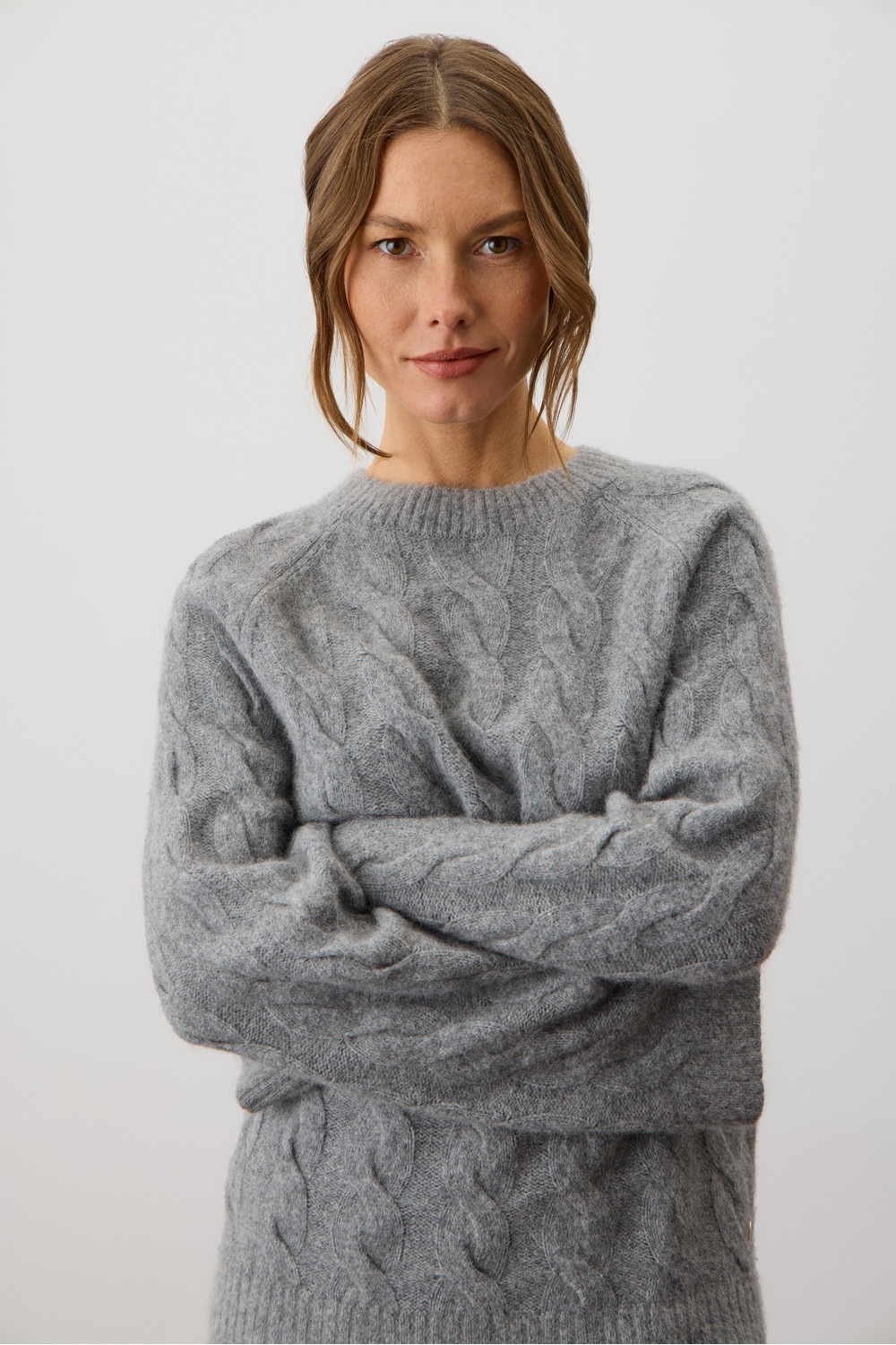 Джемперы женские для мам, артикул: ЕВ 30305/ш, цвет: темно-серый, фото 4