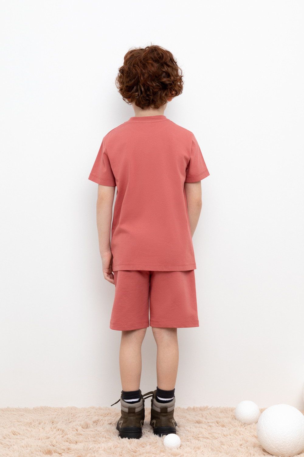Шорты для мальчика, артикул: КР 400604, цвет: розовый, фото 4