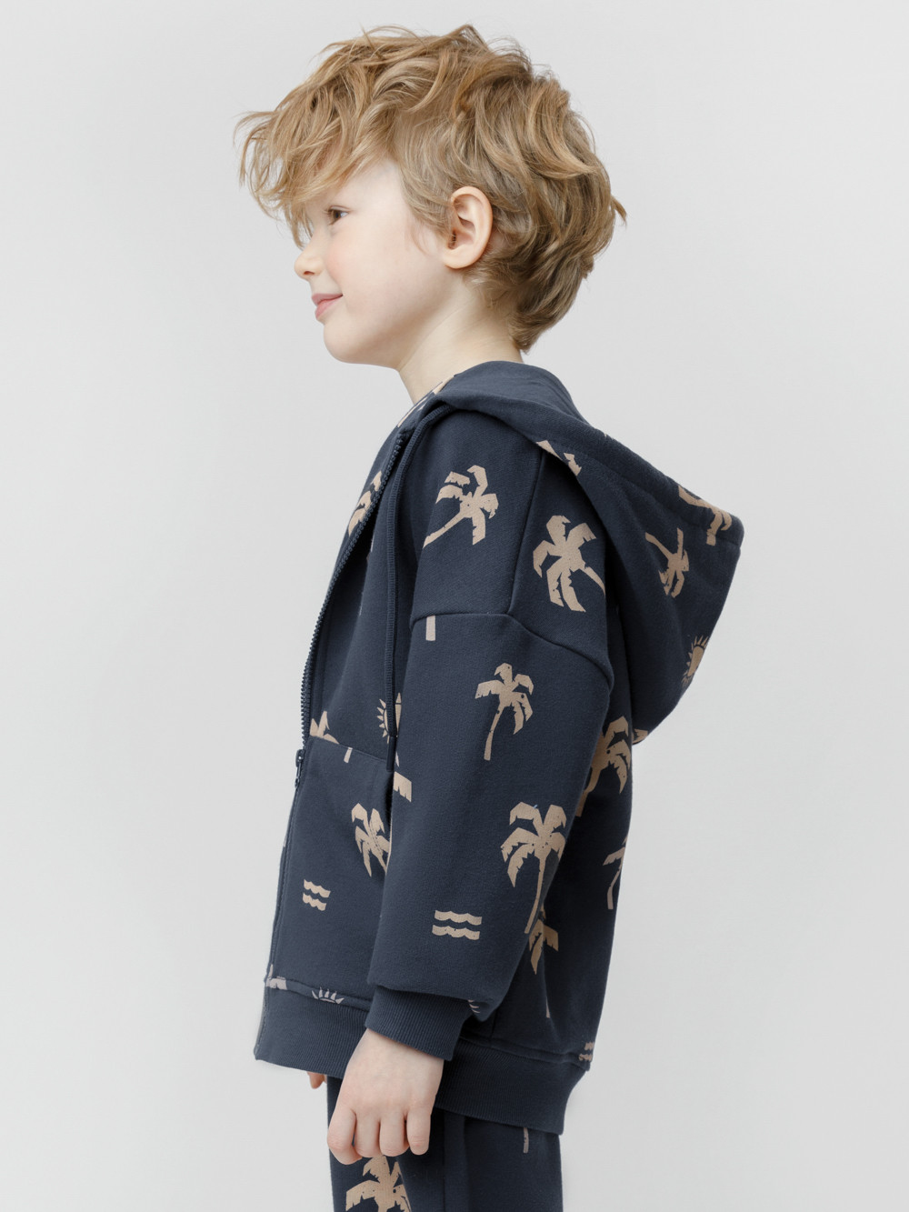 Толстовки для мальчика, артикул: КР 302987, цвет: темно-синий, фото 4