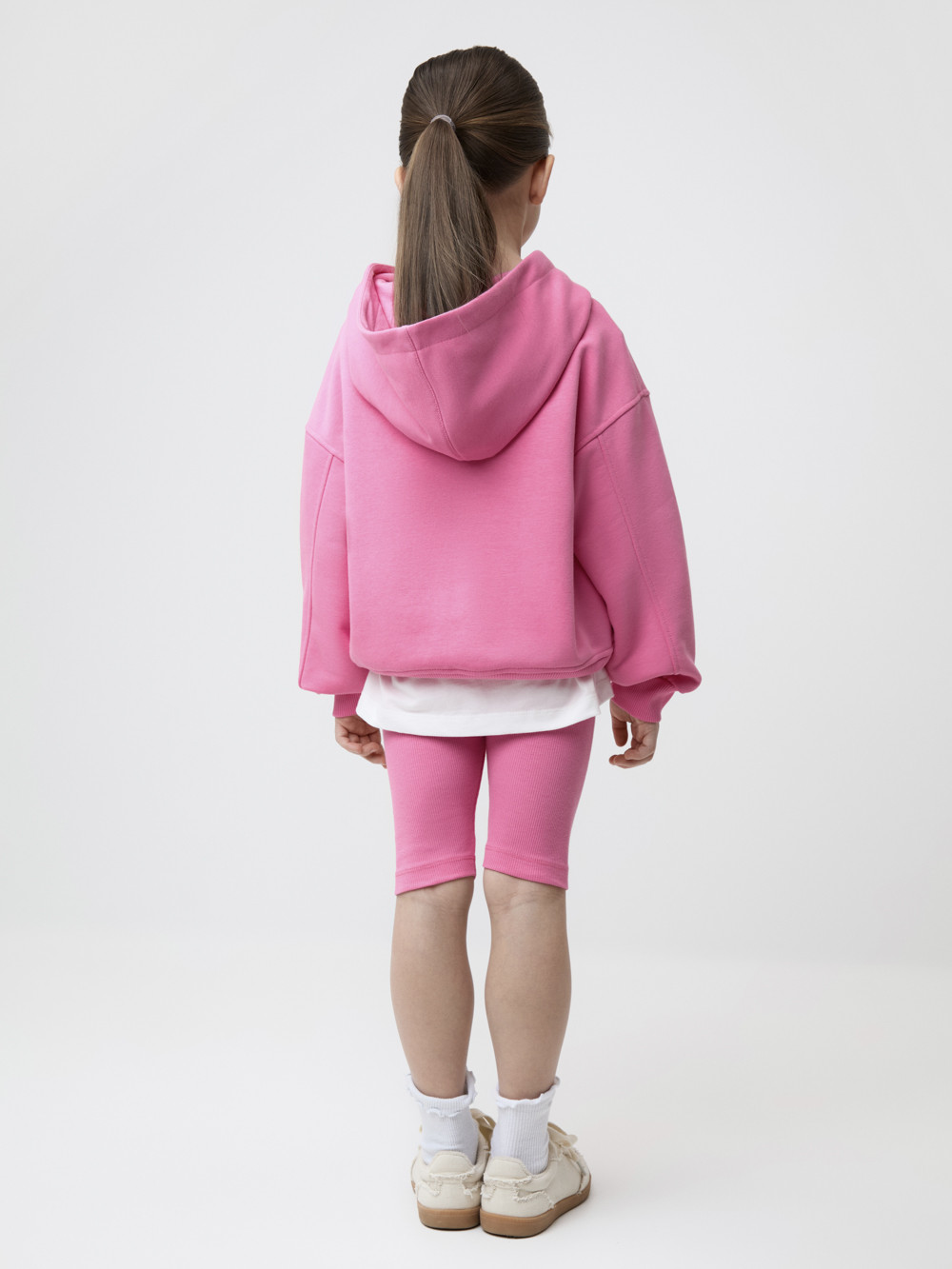 Велосипедки для девочки, артикул: КР 400556, цвет: ярко-розовый, фото 4