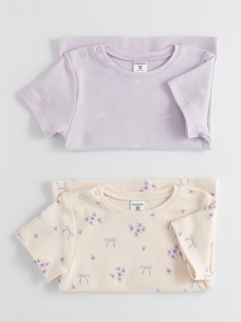 Футболка для новорожденных, артикул: К 301156-2уп, цвет: фиолетовый, фото 4