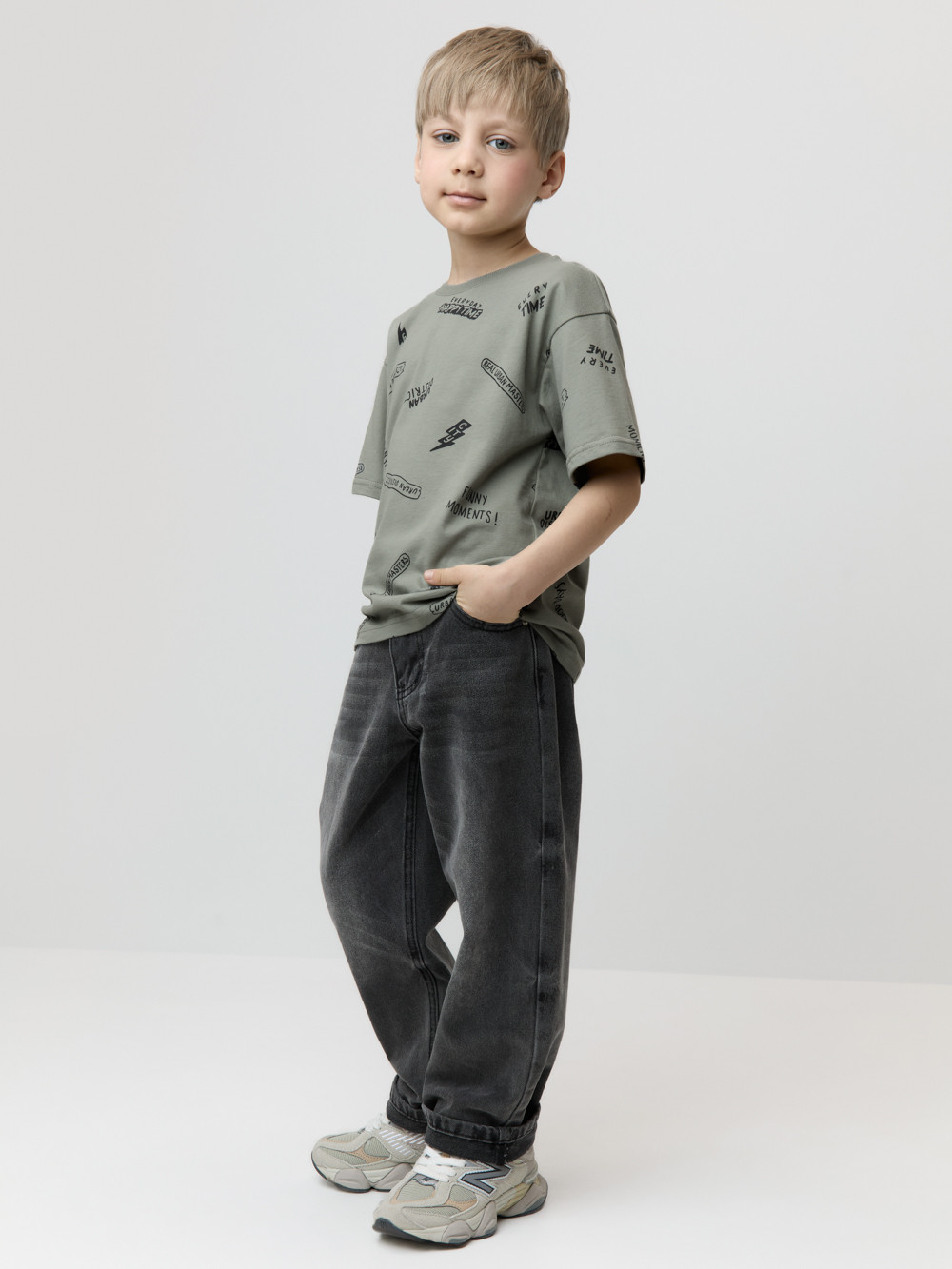 Футболка для мальчика, артикул: КР 302979, цвет: хаки, фото 4