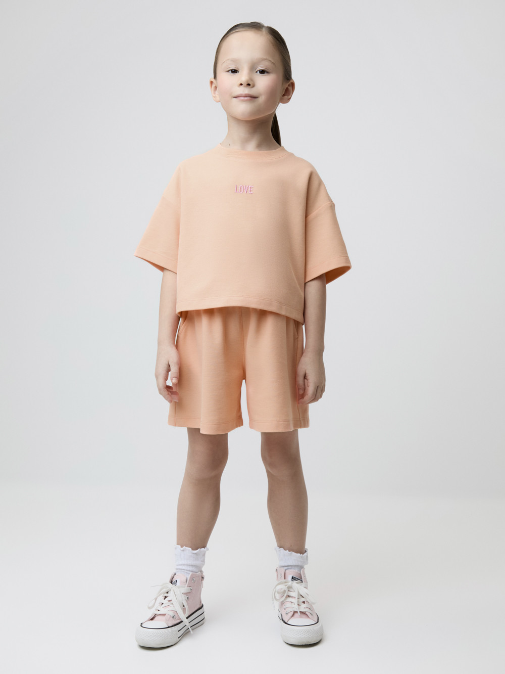 Шорты для девочки, артикул: КР 400904, цвет: оранжевый, фото 4