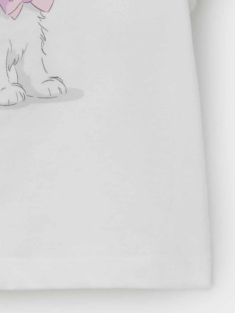 Футболка для девочки, артикул: КР 302708, цвет: сахар, фото 4