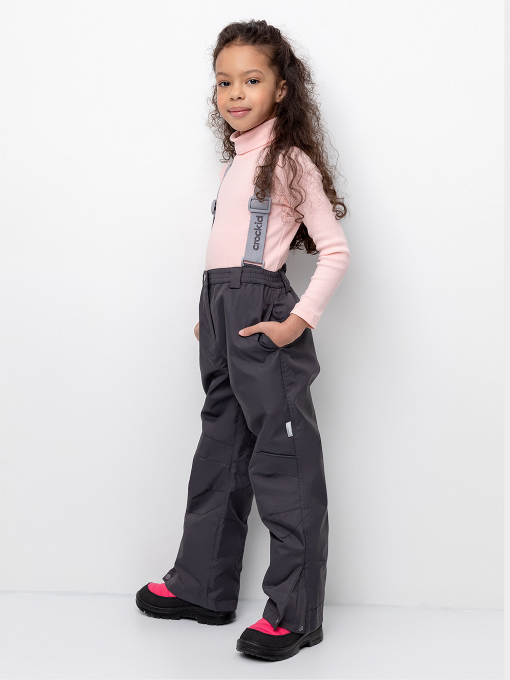 Брюки утепленные, артикул: ВК 46017/26/2 ГР, цвет: темно-серый, фото 4