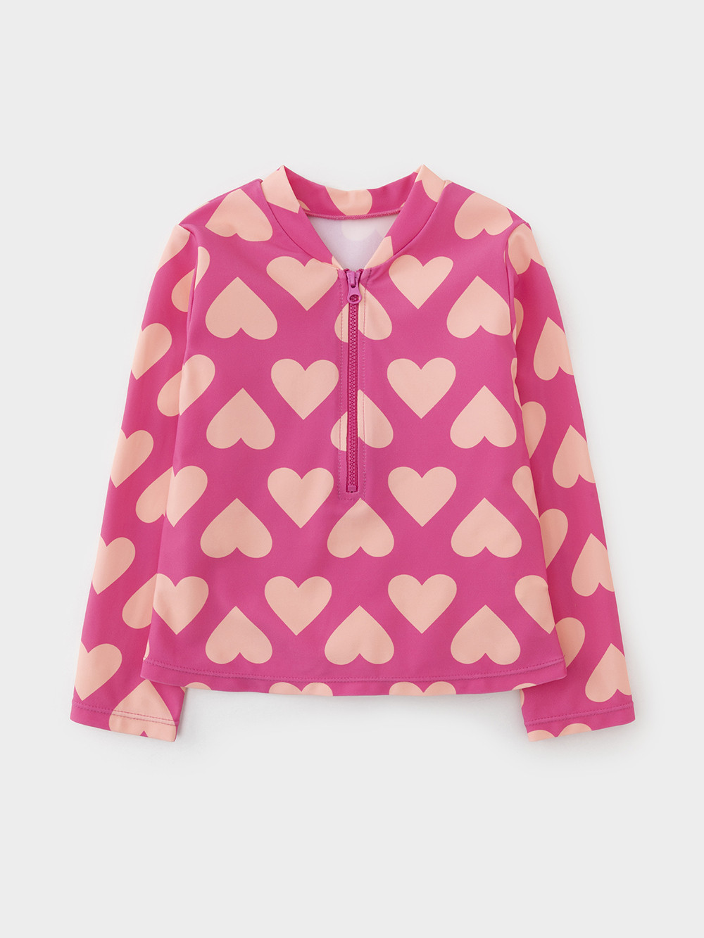 Купальник для девочки, артикул: ТК 17015/3н ФВ, цвет: ярко-розовый, фото 4